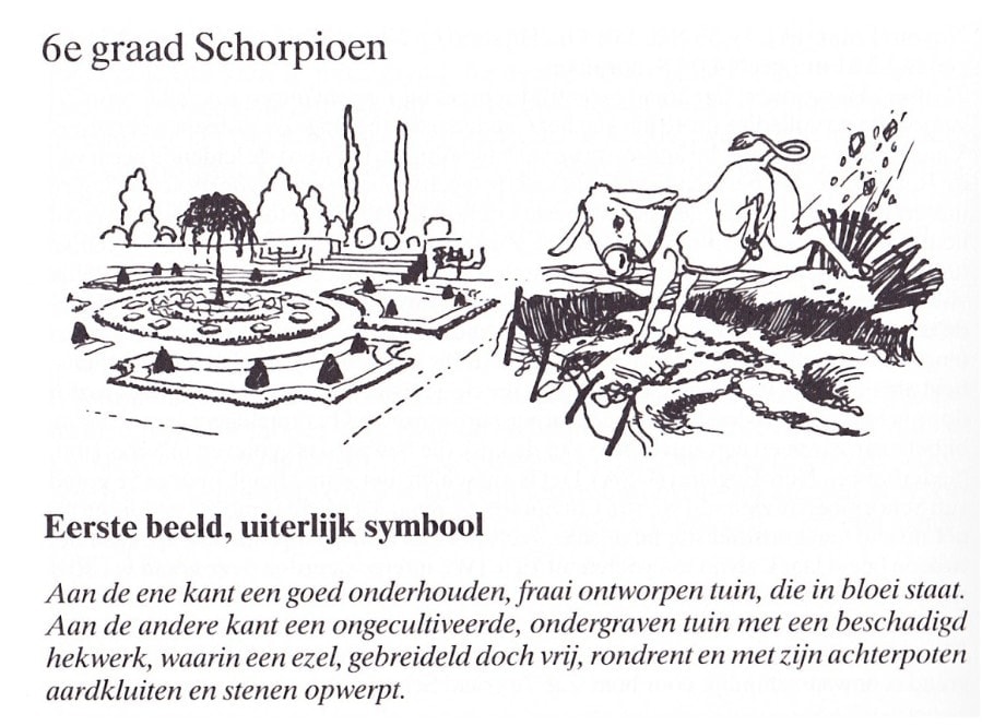 Beeld 6de graad Schorpioen, boek Koppejan